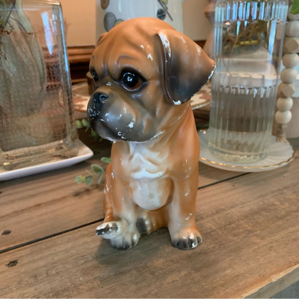 🌱vintage dog~planter~Utensil holder~farmhouse~pets~plants - Picture 4 of 11